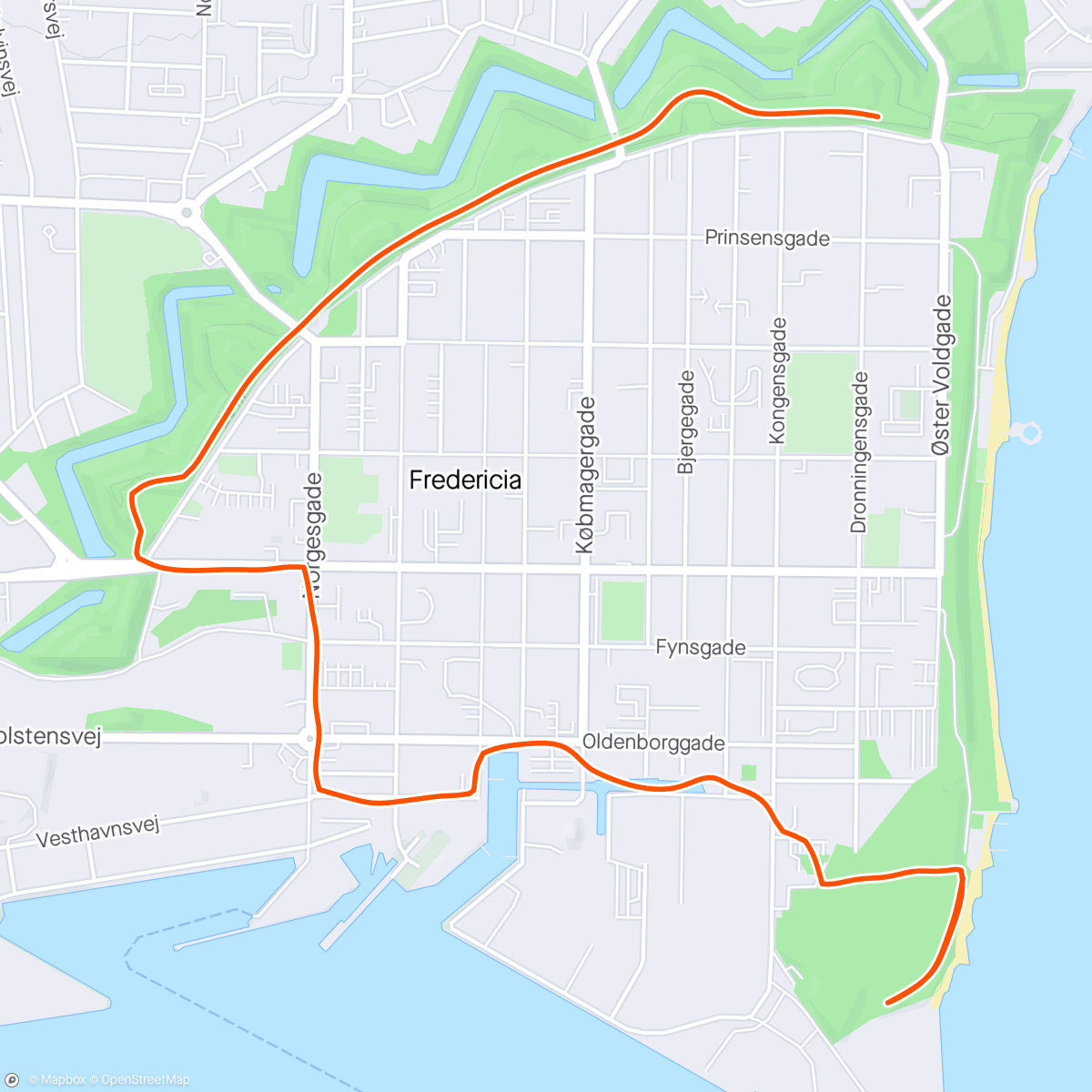 Map of the activity, Nike Run Club: Today's 30 Minute Run