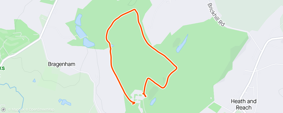 活动地图，Rushmere Walk