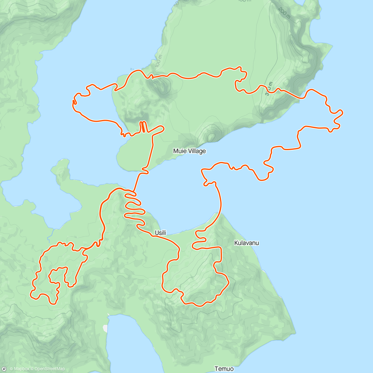 Map of the activity, Challenge 50/4 - Zwift: Bigger Loop in Watopia