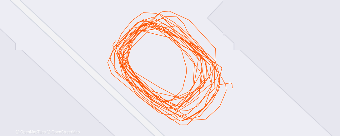 Карта физической активности (Pista matadero)