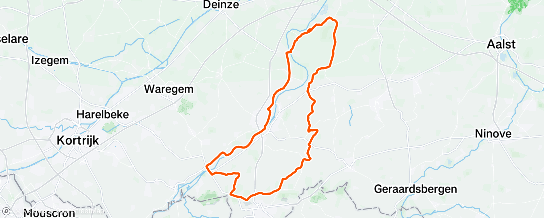 Карта физической активности (Fietsen)