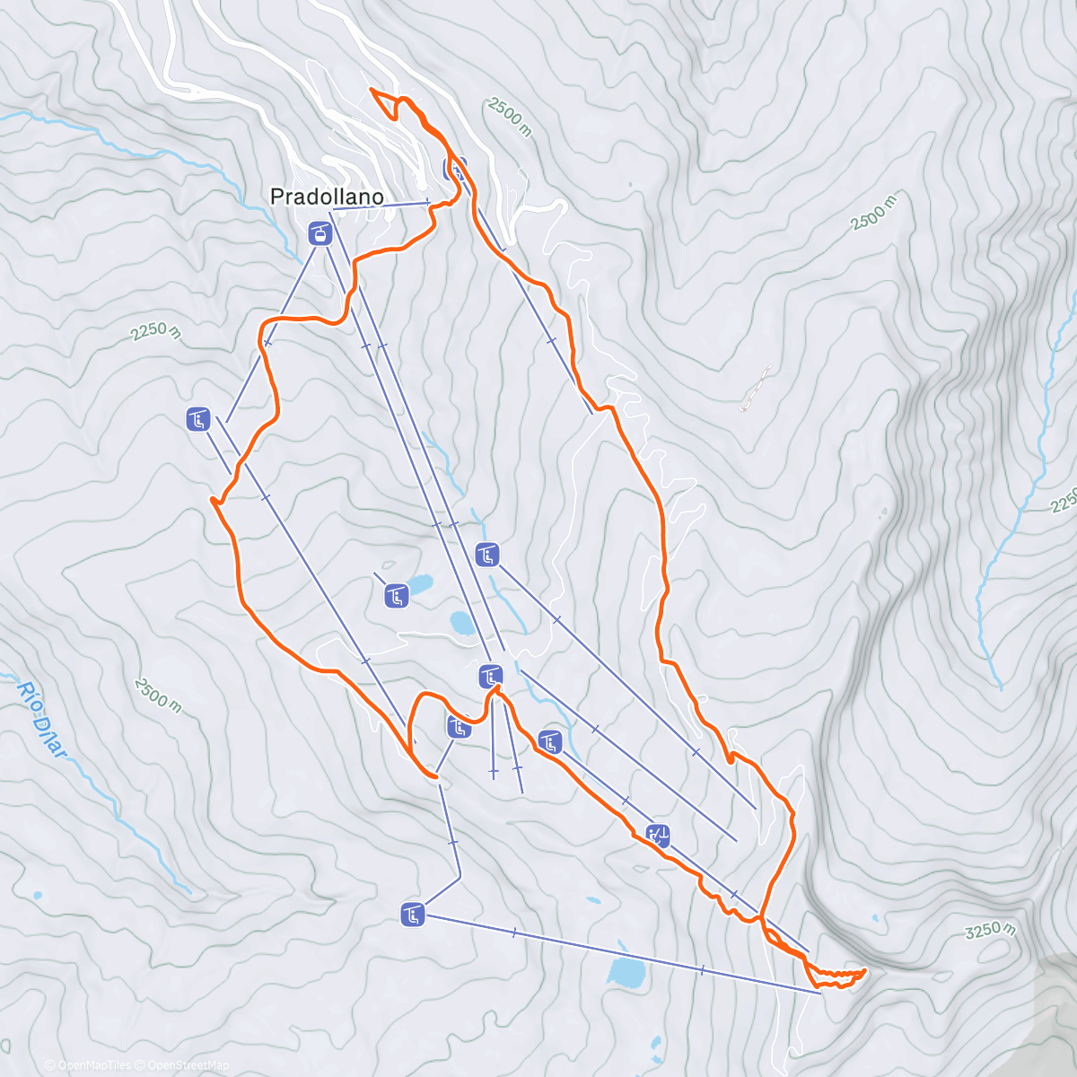 Карта физической активности (Último Veletazo)