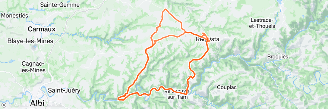 Carte de l'activité de groupe