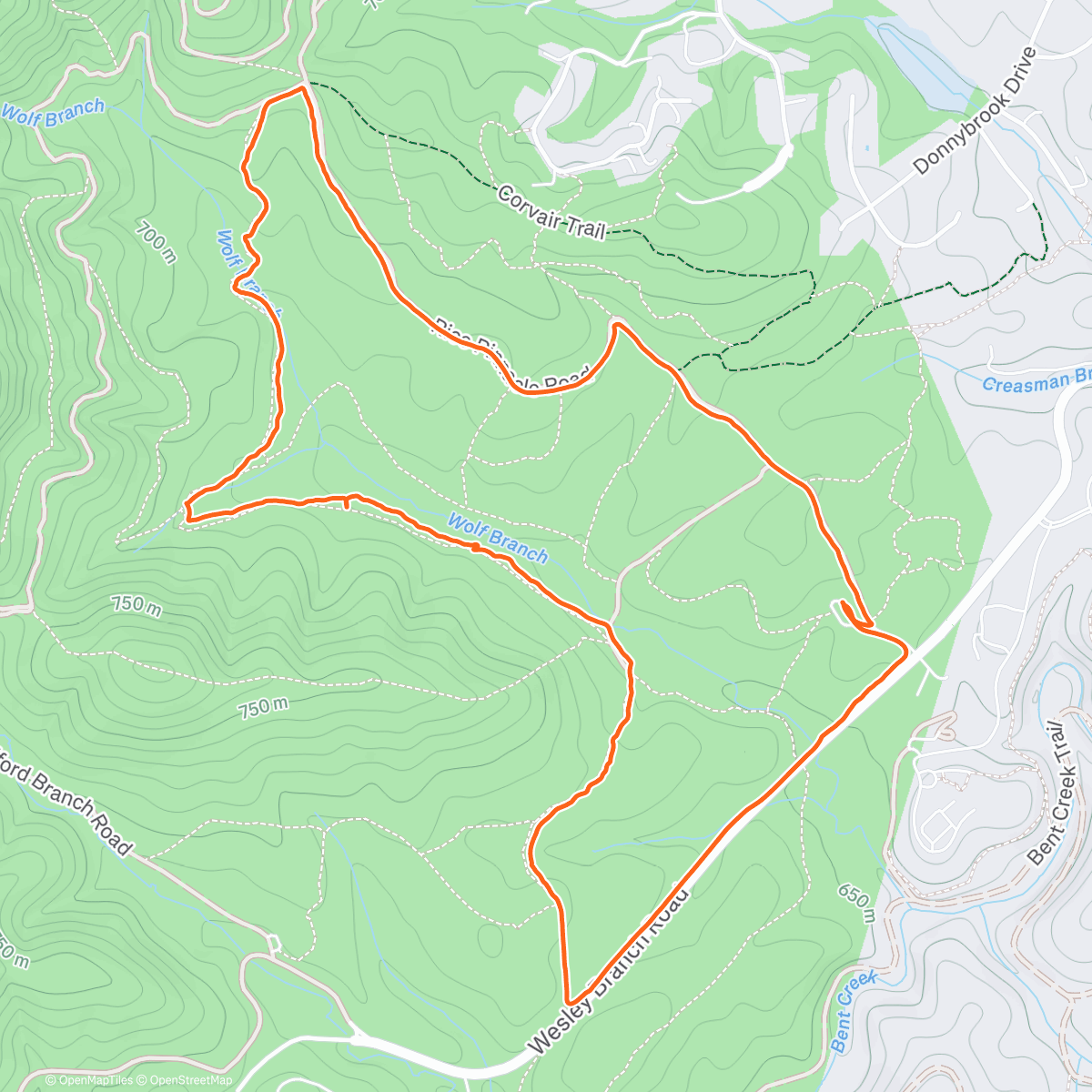 Map of the activity, Kid holiday shred