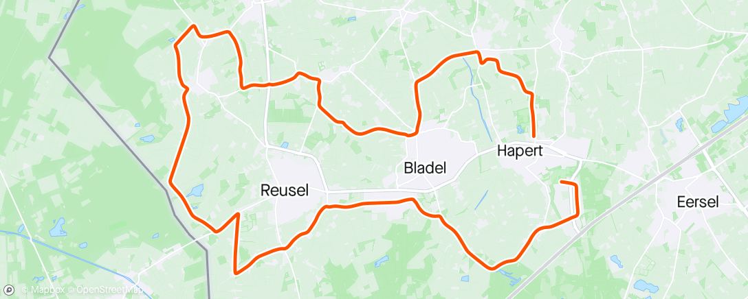 Map of the activity, Gravel - Testritje Tubeless banden