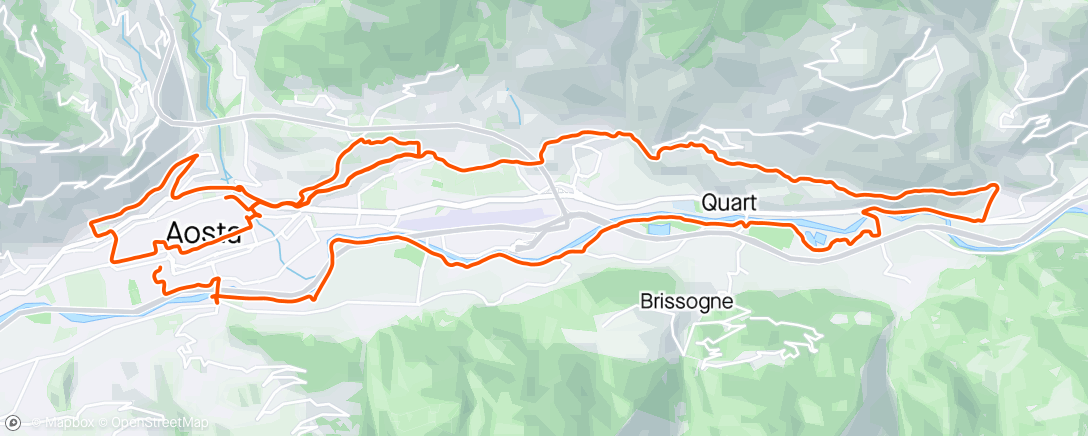 Map of the activity, Giro Freschino 🥶