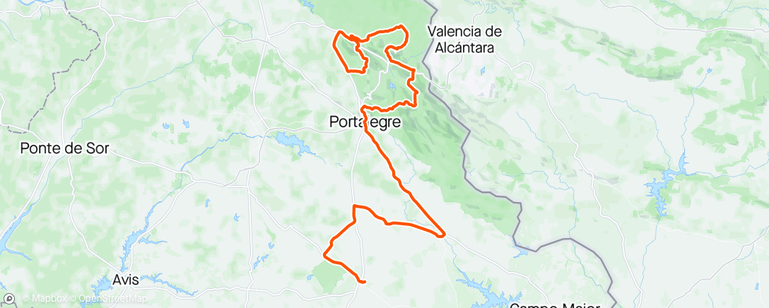 Map of the activity, Volta ao Alentejo 2.2 S4 👑 🥇