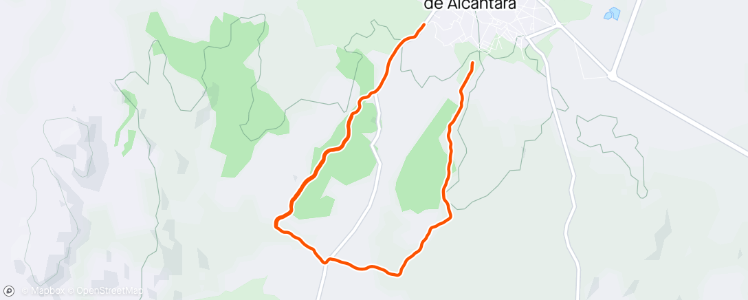 Map of the activity, Modo cross Virgen de Fátima.3 subidas al camino de la Bertola 💪🏼💪🏼💪🏼 Corremos en casa ☺️☺️