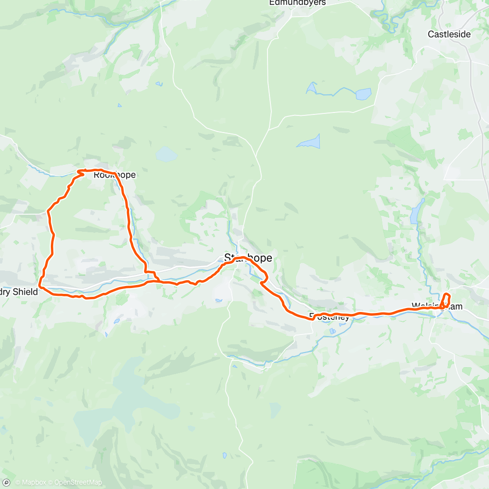 Map of the activity