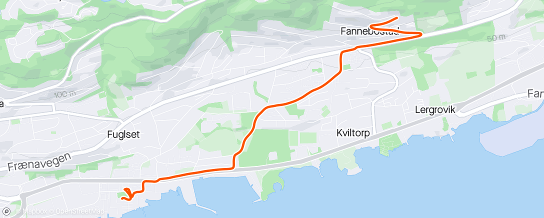 Карта физической активности (Morning E-Bike Ride)