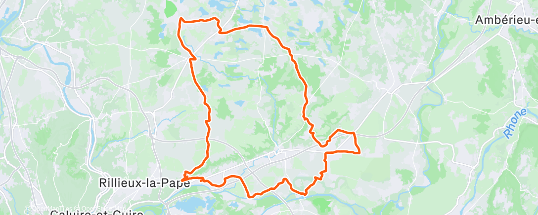 Map of the activity, Petit tour