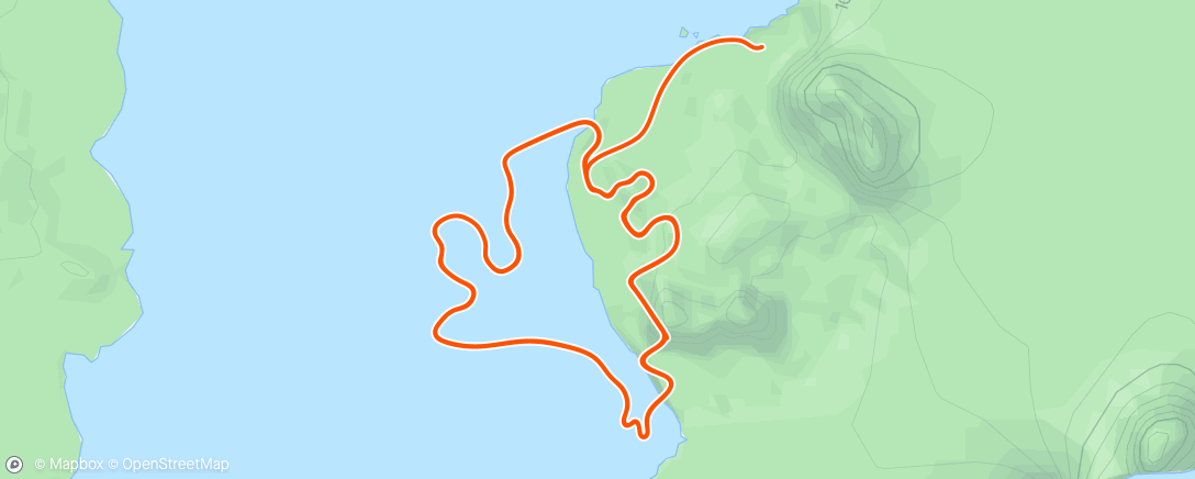 Map of the activity, Zwift - Group Ride: 第125回イケゴリパーク on Seaside Sprint in Watopia