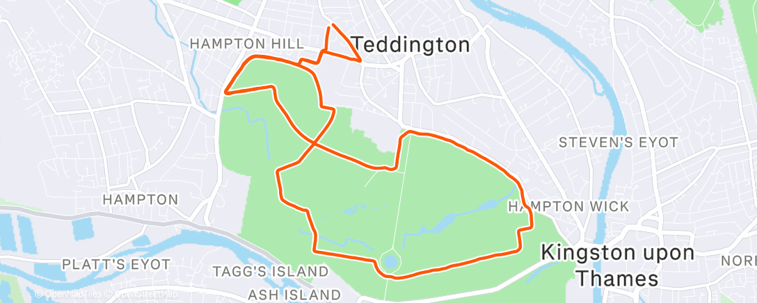 Map of the activity, Easy Mondays with Leonard & Astin