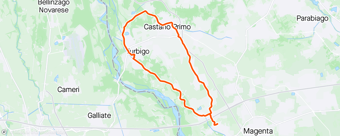 アクティビティ「Boffalora Sopra Ticino」の地図