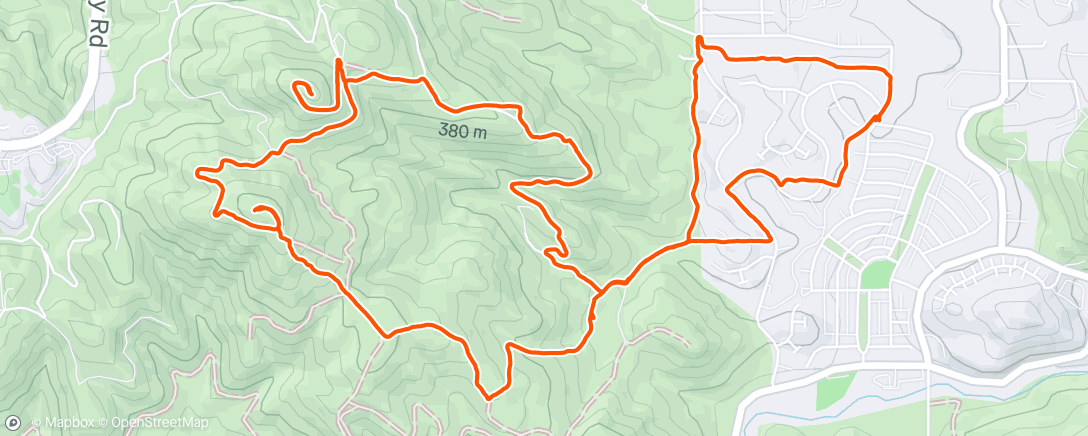 Map of the activity, Mini  Mt. Whitney and  Franks peak