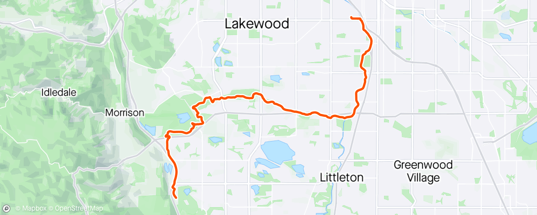 Map of the activity, Brutal winds kept me on the pedals