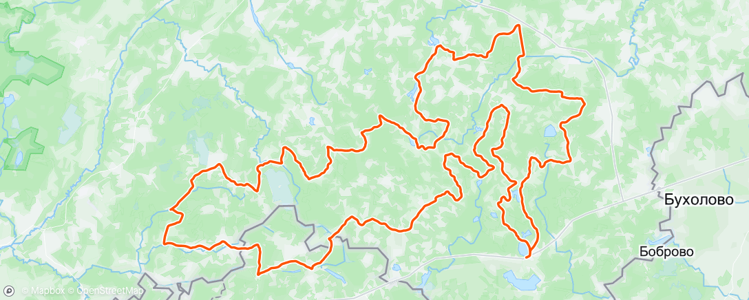 Map of the activity, Haanja ⛰️⛰️ valged teed - white roads