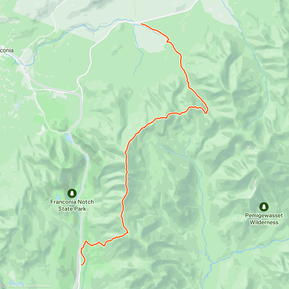 Map of the activity, AT day 74: Pink blaze