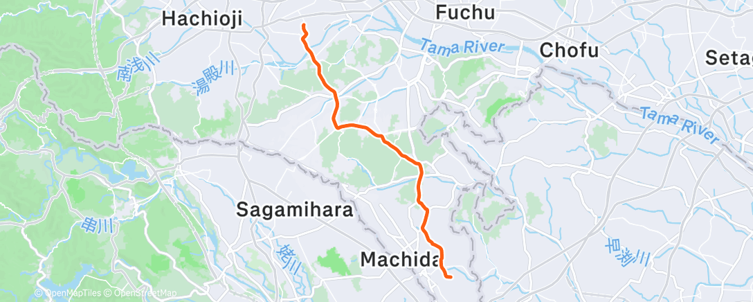 Map of the activity, 通勤