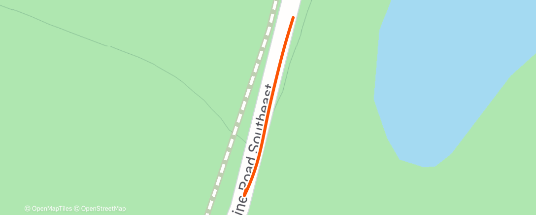 Map of the activity, Quick intervals.