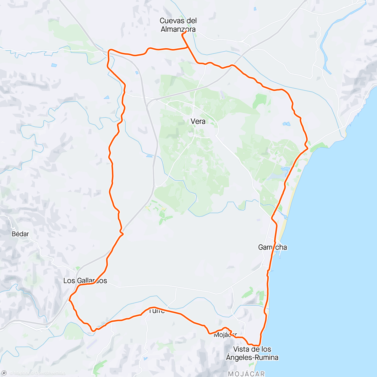 Map of the activity, 🏋🚴‍♂️