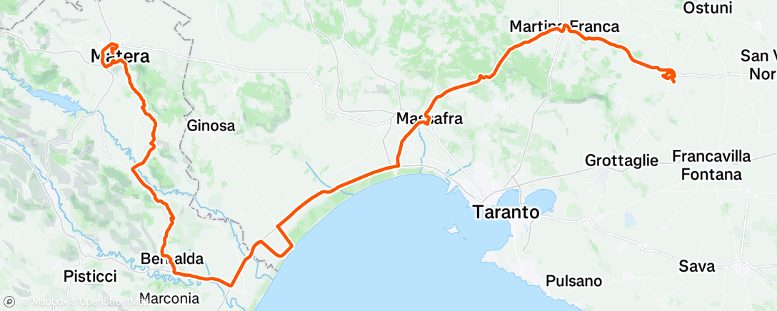 Map of the activity, Giro d'Italia 🇮🇹 - Tappa 5