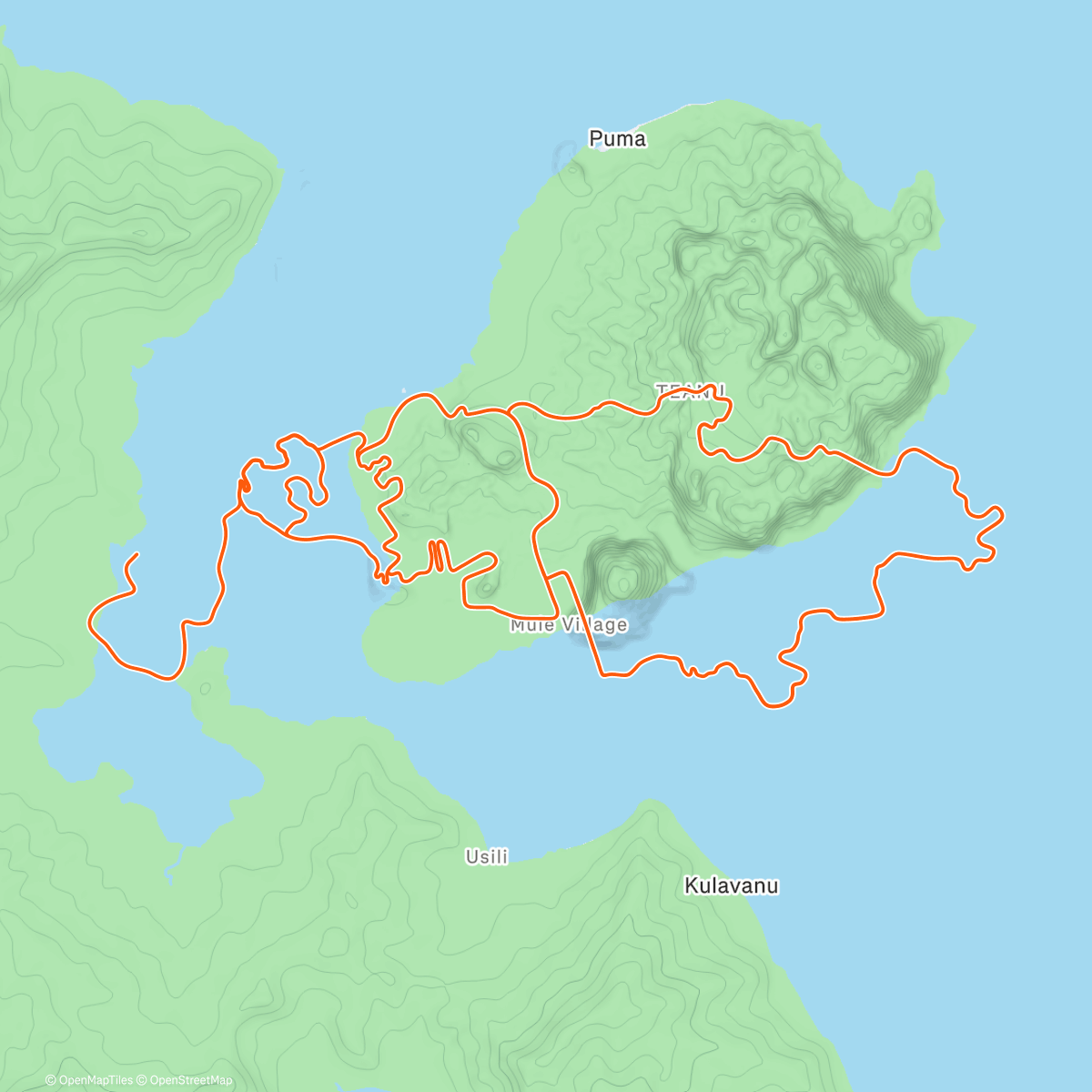 Map of the activity, Zwift - Team Bernie Today
