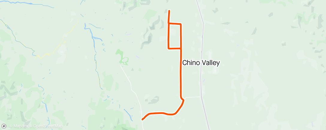 Map of the activity, The cobblestones of chino valley
