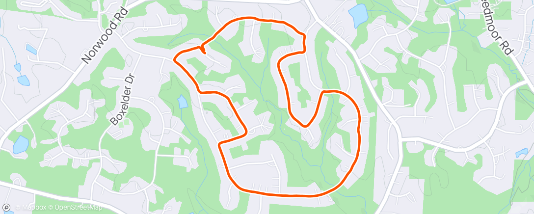 Map of the activity, Neighborhood with Stone