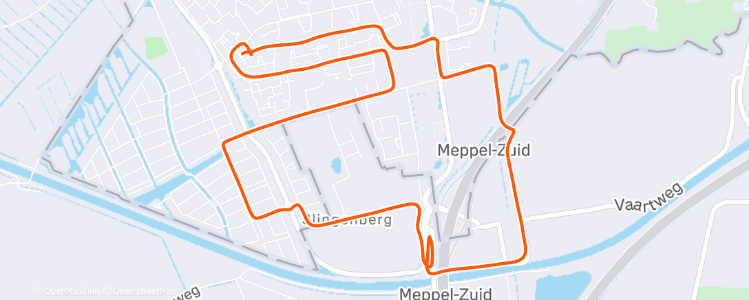Map of the activity, ☁️ Rondje 'Doe maar wat'