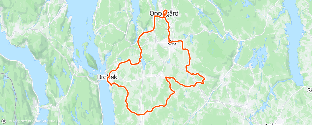 Map of the activity, Digg Follorunde i vårsol med bestbud☀️🥰