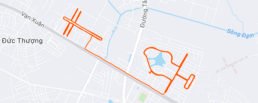 Map of the activity, Morning Run (25.26) Tạm Biệt Năm 2025 Chào Đón Năm 2026
