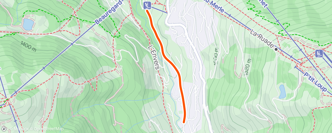 Mappa dell'attività Ride 2024-08-08 eBike Connect