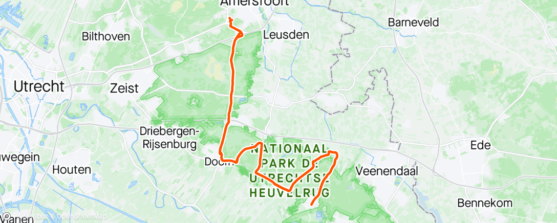 Map of the activity, Amerongen v.v.