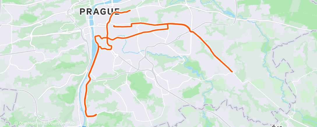 Mappa dell'attività Cesta z práce - Happy New Year! 🎉 (ZG)