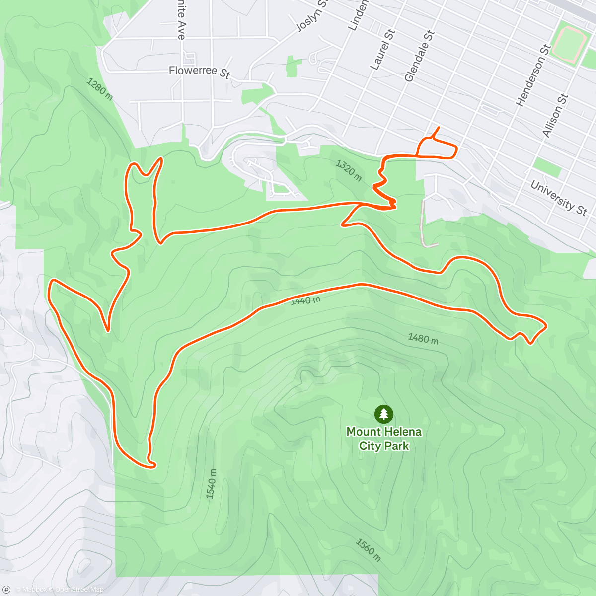 Map of the activity, Chill time