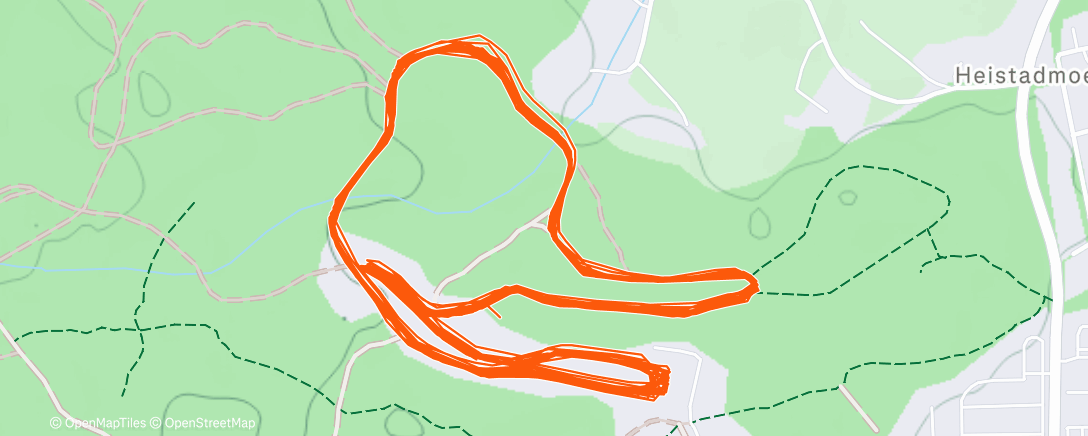 Map of the activity, Morning Ride