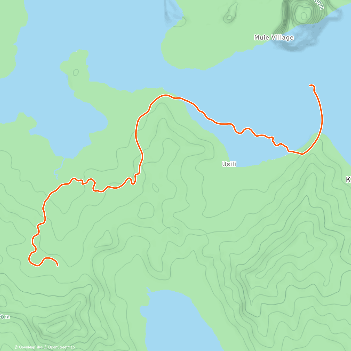 Map of the activity, Zwift - Sugar Cookie in Watopia