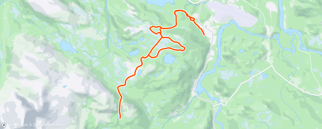 「Morning Nordic Ski」活動的地圖
