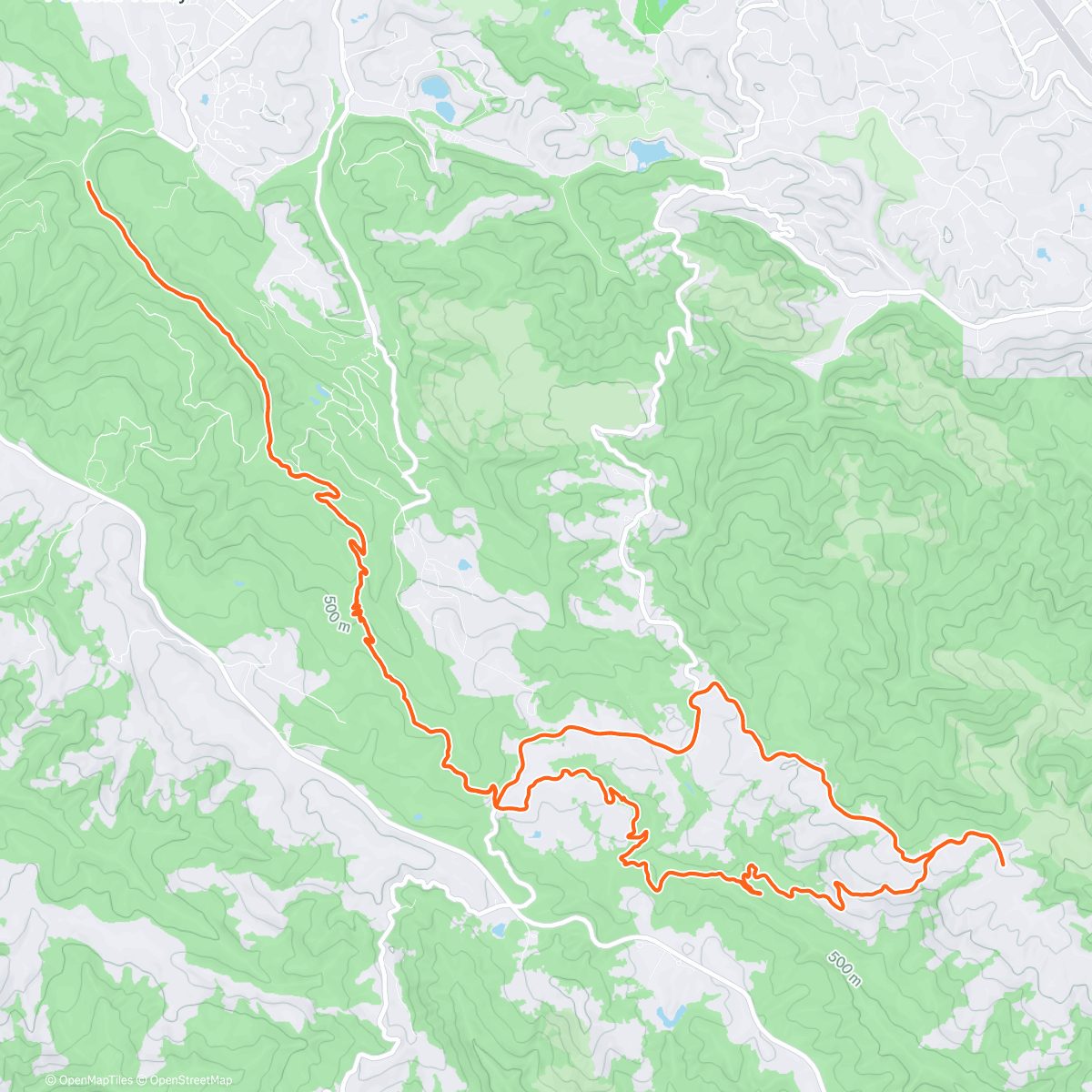 Map of the activity, Untamed day 2 part 1