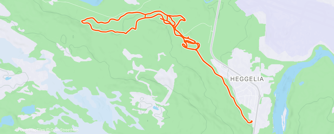 Map of the activity, Skøyting