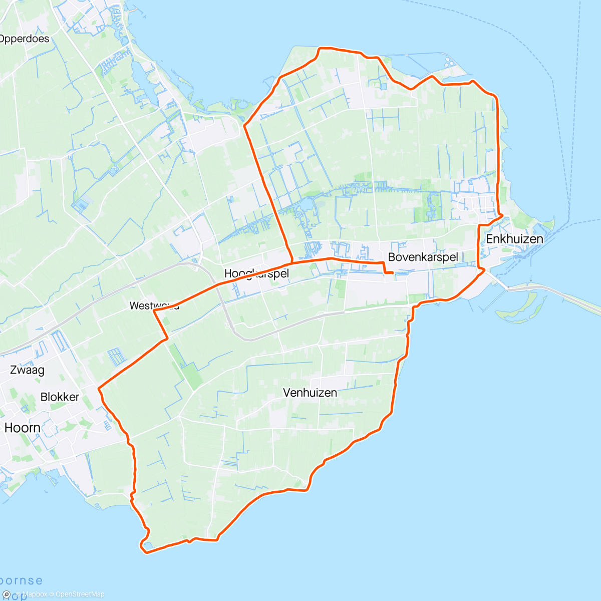 Map of the activity, Pre race/travel