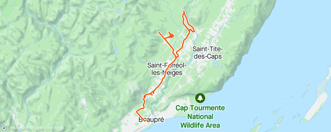 Map of the activity, Gravel le matin avec Pascal