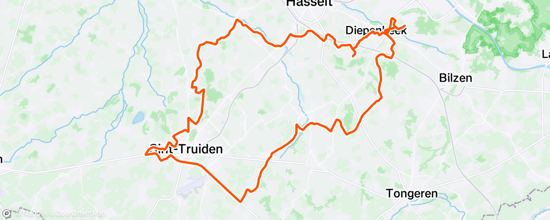 Peta aktivitas, Morning Ride