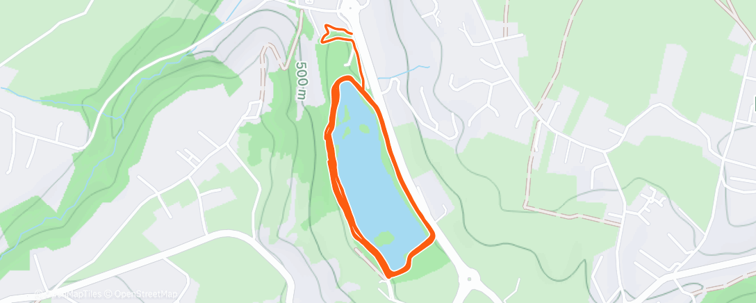 Карта физической активности (Lac de la Balme - dernier seuil de l'année avec Romain)