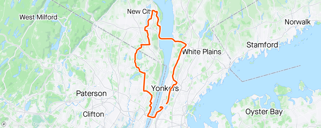 Map of the activity, Slow Morning Ride to R Lake