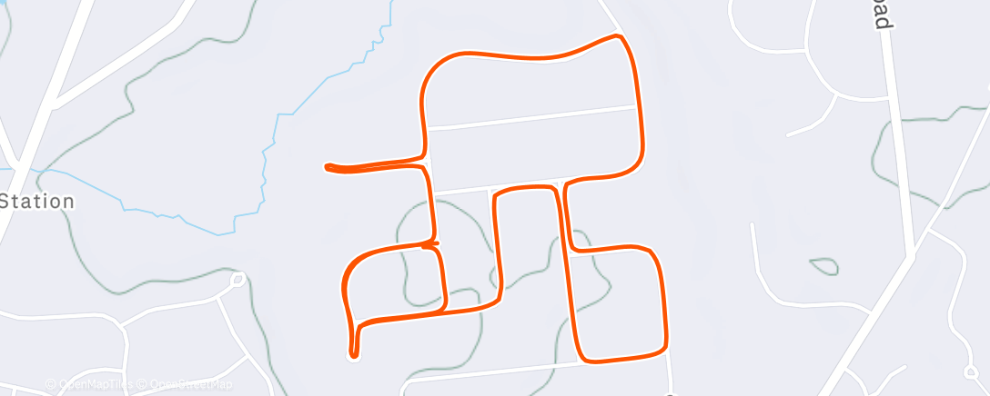 Map of the activity, 3 in 3 degrees