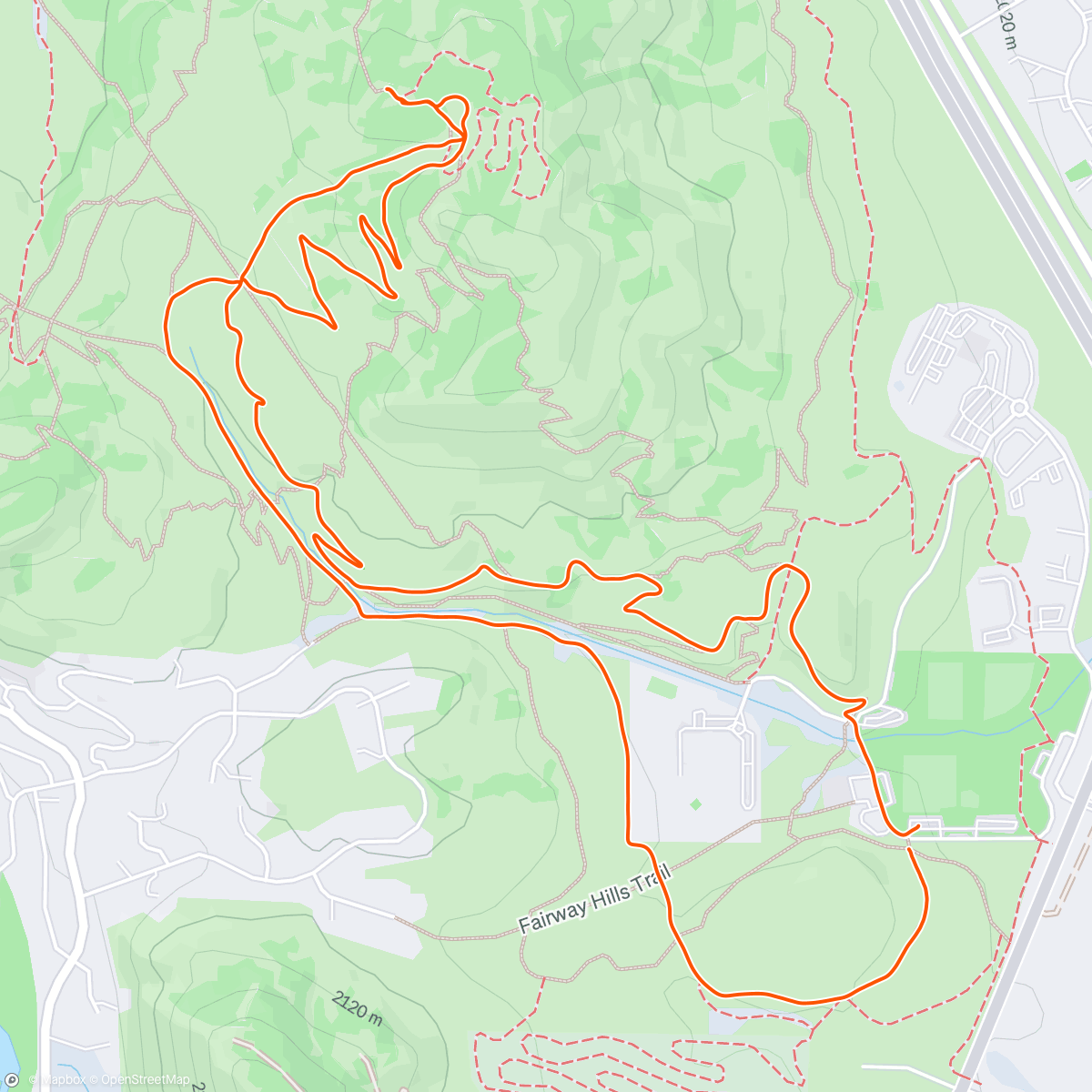 Map of the activity, Pre 4th w mark