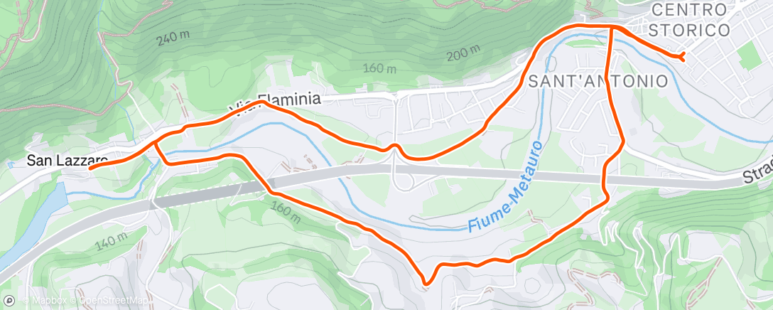 Map of the activity, Buon Natale Stravisti