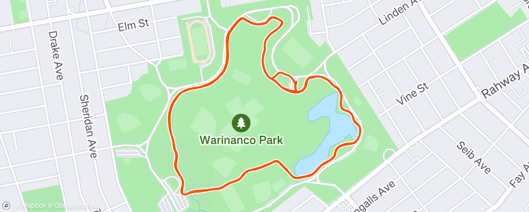 Map of the activity, ☀️ Afternoon Run